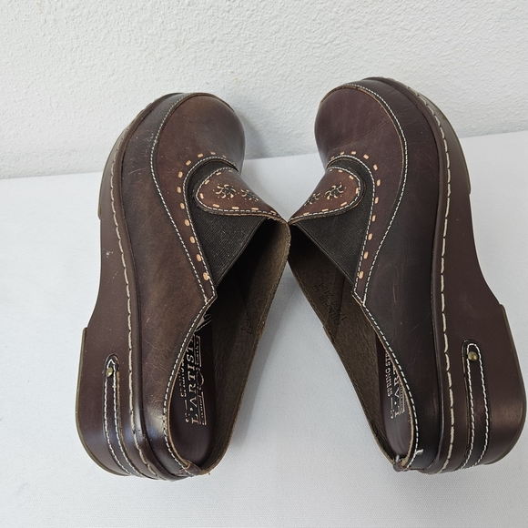 SPRING STEP L'Artiste CHINO Brown Mules Shoes 43 US 11.5 - Picture 9 of 12